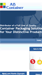 Mobile Screenshot of abcontainer.com